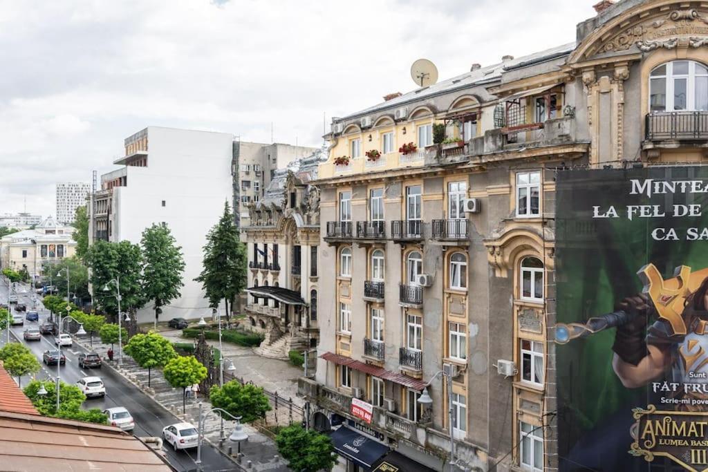Ferienwohnung Old Center Calea Victoriei, Star Bukarest Exterior foto
